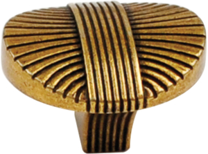 Мебельная ручка-кнопка JET 194 античная бронза