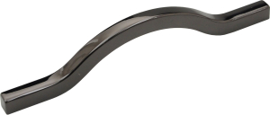 Мебельная ручка-скоба JET 706 черный никель 96/128 мм