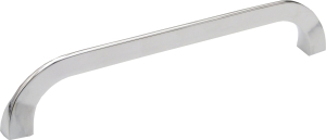 мебельная ручка-скоба JET 185 цинк хром 160 мм