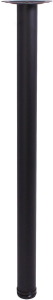 Мебельная ножка Larvij сталь черный 820 мм