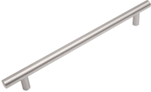 Мебельная ручка - рейлинг BOYARD AGENT нержавеющая сталь 160 мм