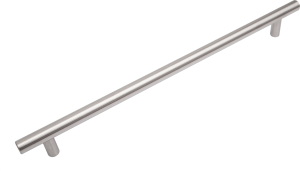 Мебельная ручка - рейлинг BOYARD AGENT нержавеющая сталь 224 мм