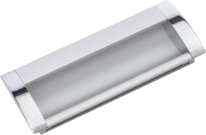 Мебельная ручка - скоба BOYARD сатиновый хром 96 мм