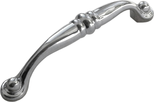 Мебельная ручка - скоба BOYARD BARSA хром полированный  96 мм