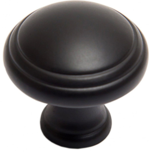 Мебельная ручка-кнопка BOYARD UNICA матовый черный