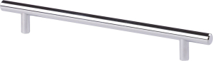 Мебельная ручка-рейлинг Larvij  хром 192 мм