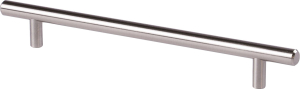 Мебельная ручка-рейлинг Larvij  матовый никель 224 мм