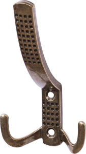 Крючок мебельный Larvij H5E тройной никель