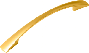 Мебельная ручка-скоба BOYARD сатиновое золото 128 мм