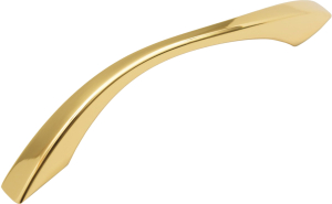 Мебельная ручка-скоба BOYARD RS032GP золото полированное 128 мм