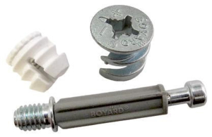 Эксцентриковая стяжка BOYARD цинк D15 мм 1 шт