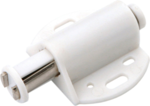 Мебельный держатель магнитный BOYARD MH01/W для стекла белый