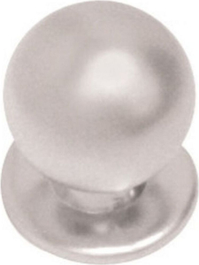 Мебельная ручка-кнопка BOYARD RC006SC.4 сатиновый хром