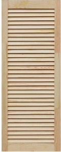Дверца жалюзийная 850х394х20 мм ель сорт А