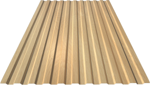 Профнастил Таврос С-8 Принтек светлое дерево 2000х1200х0,4 мм