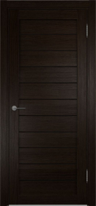 Межкомнатная дверь Бавария глухая с замком Венге 70х200 см