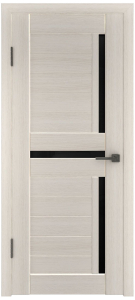 Межкомнатная дверь Глатум X16 остекленная Дуб беленый 90х200 cм