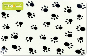 Подставка для собак Triol Лапки под миску силиконовая 430х280 мм