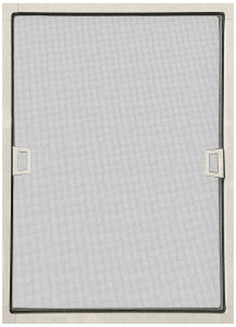 Готовая москитная сетка 520x420 мм к окну 600х500 мм петли