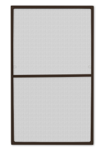 Сборная москитная сетка коричневая 1420x670 мм к окну до 1500х750 мм петли