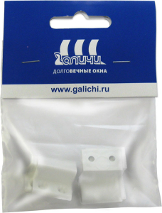 Комплект креплений для москитных сеток Galichi белый 4 шт