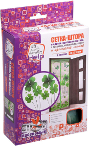 Готовая москитная сетка 45х210 см липучки