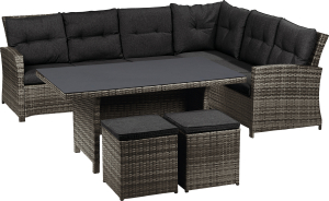 Набор садовой мебели Vermont искусственный ротанг 5 предметов
