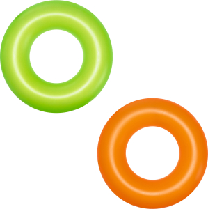 Круг надувной BestWay Frosted Neon Swim Ring 91 см