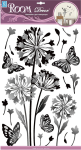 Наклейки декоративные Room Decor Одуванчик 60x33 см влагостойкие