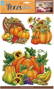 Наклейки декоративные Room Decor Bestkom Тыквы 41x29 см влагостойкие