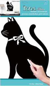 Наклейки декоративные Room Decor Кошка 41x29 см влагостойкие