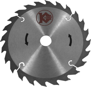 Отрезной диск по дереву КАЛИБР 160х20 мм 24 z