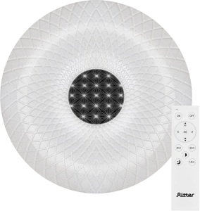 Светодиодная люстра Ritter DIAMOND с дистанционным управлением 48 Вт белая 
