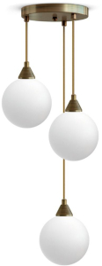 Подвесной светильник 33 Идеи PND.105.03.03.034.AB-S.01.WH