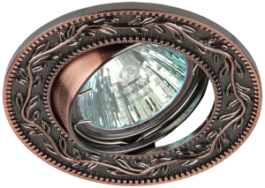 Потолочный встраиваемый светильник ЭРА Б0017102 с поворотным плафоном