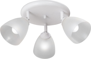 Потолочная люстра Vitaluce V4355-0/3PL белая 3ХE14Х40Вт