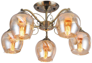 Потолочная люстра Luminarte GARDA GARDA-CL40E27-5AB