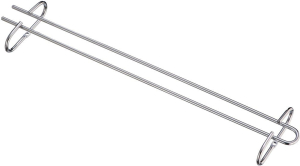 Держатель для бокалов Lemax хром 32x420x93 мм