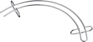 Держатель для бокалов Lemax хром 32x355x220 мм