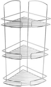 Полка для ванных принадлежностей Milardo 111WC30M44 хром 550х215х215 мм