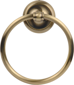 Держатель для банных полотенец Verran Antico латуневый 185х166х50 мм