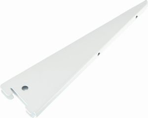 Кронштейн для полки 400840 белый 270х68х12 мм