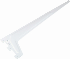 Кронштейн для полки 400831 белый 500х125х3 мм