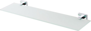 Полка для ванных принадлежностей Lotti Palermo хром 400х500х125 мм