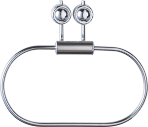 Держатель для полотенец AXENTIA Atlantik овал хром 190х180х50 мм