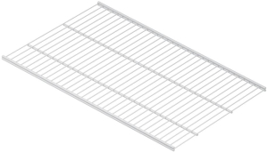 Полка универсальная Larvij белая 15x603х406 мм