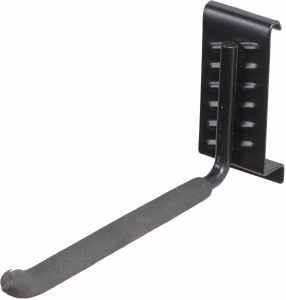 Крюк для одежды 510100 черный 90х40х180 мм