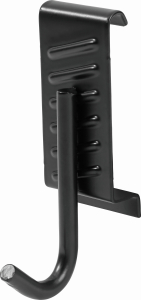 Крюк для одежды 510102 черный 100х40х65 мм