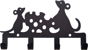 Крючок универсальный FIREWOOD Мышки с сыром черный 130х100х30 мм