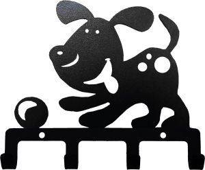 Крючок универсальный  FIREWOOD Щенок черный 130х100х30 мм